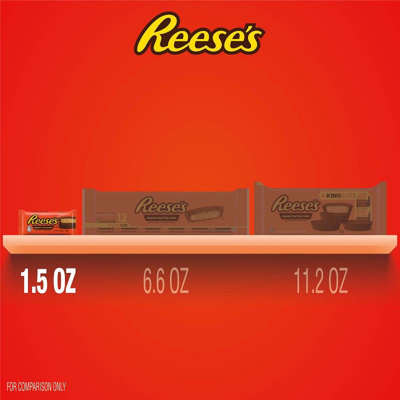 slide 7 of 7, Reese's Peanut Butter Cups Candy - 1.5oz, 1.5 oz