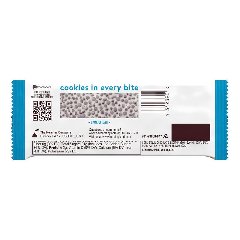 slide 4 of 7, Hershey's Cookies 'N' Creme Candy Bar - 1.55oz, 1.55 oz
