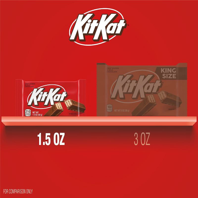 slide 7 of 7, Kit Kat Chocolate Candy Bar - 1.5oz, 1.5 oz