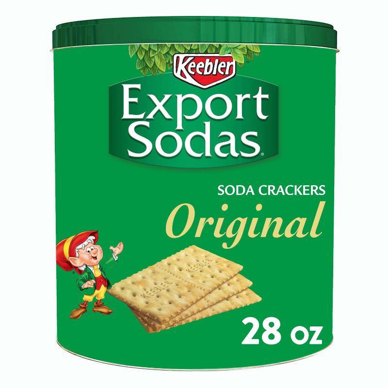 slide 1 of 7, Keebler Crackers Keebler Original Export Sodas Crackers - 28oz, 28 oz