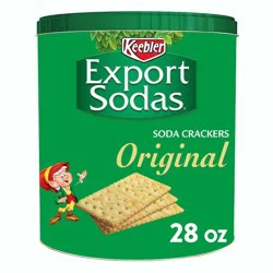 Keebler Crackers Keebler Original Export Sodas Crackers - 28oz