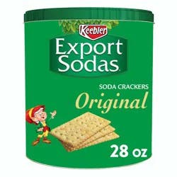 Keebler Crackers Keebler Original Export Sodas Crackers - 28oz