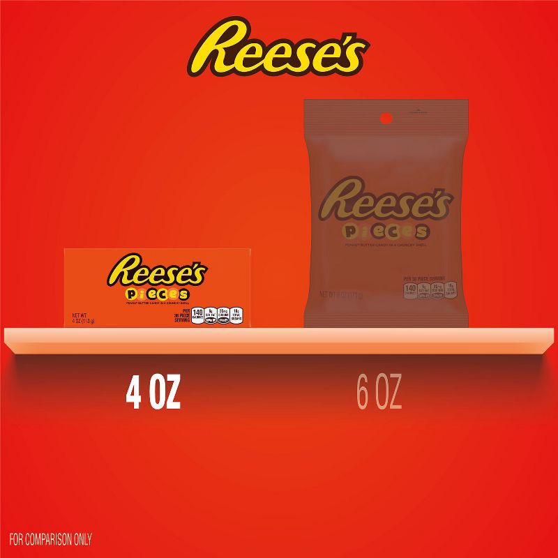 slide 7 of 7, Reese's Pieces Peanut Butter Candy - 4oz, 4 oz
