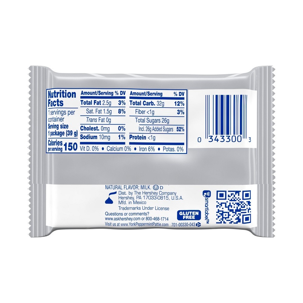 slide 2 of 4, York Dark Chocolate-Covered Peppermint Pattie, 1.4 oz