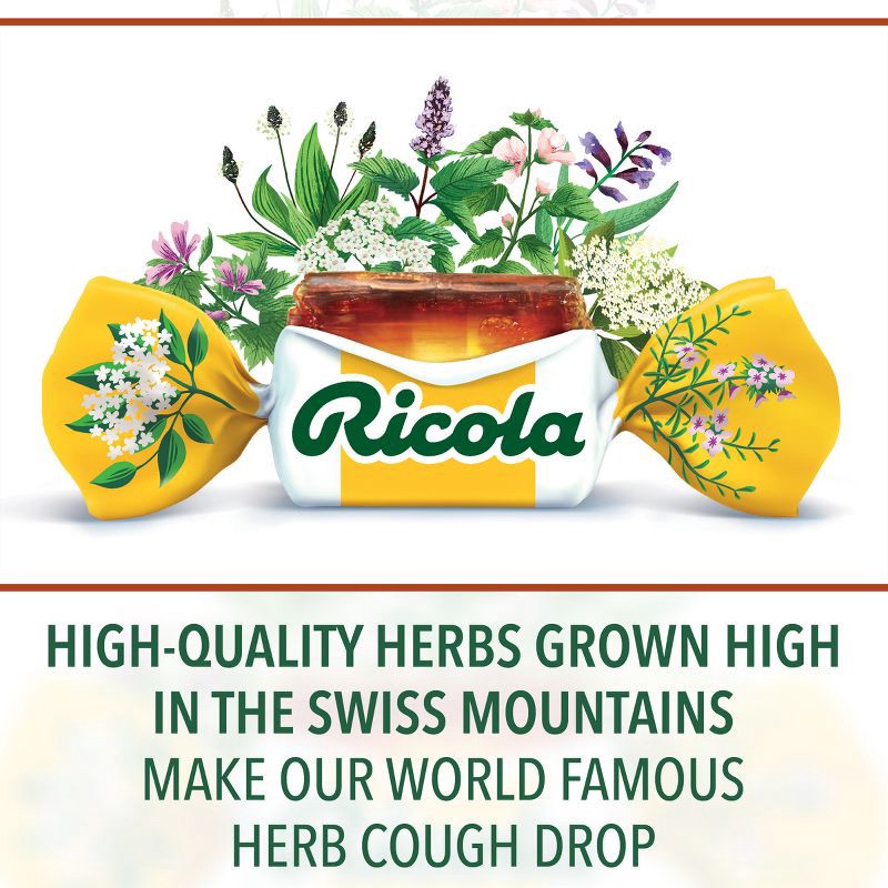 slide 4 of 8, Ricola Cough Drops - Original Herbs - 45ct, 45 ct
