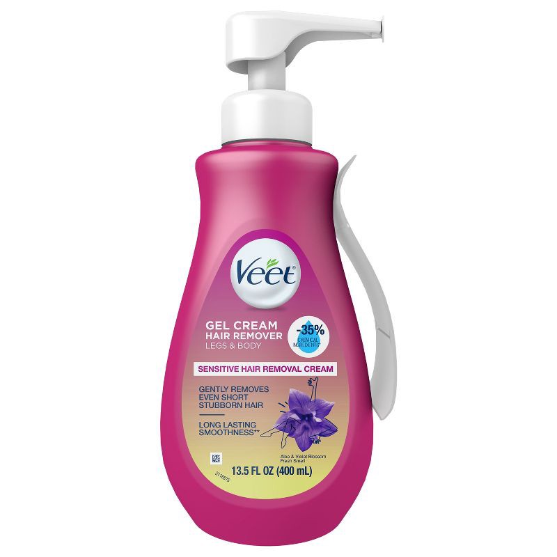 slide 1 of 9, Veet Aloe Vera Legs & Body Hair Remover Gel Cream - 13.5 fl oz, 13.5 fl oz