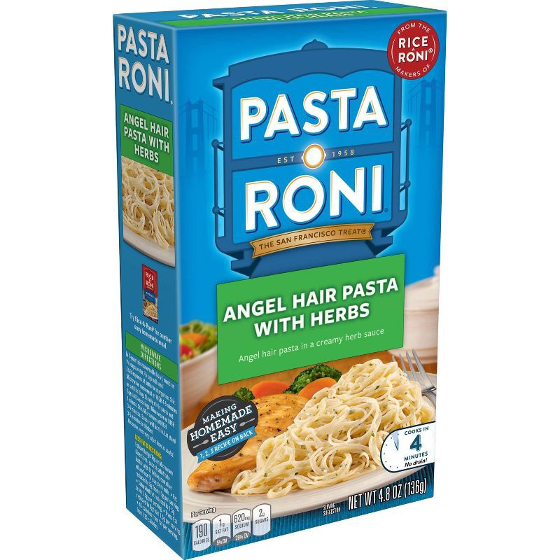 slide 2 of 5, Pasta Roni Angel Hair Pasta with Herbs - 4.8oz, 4.8 oz