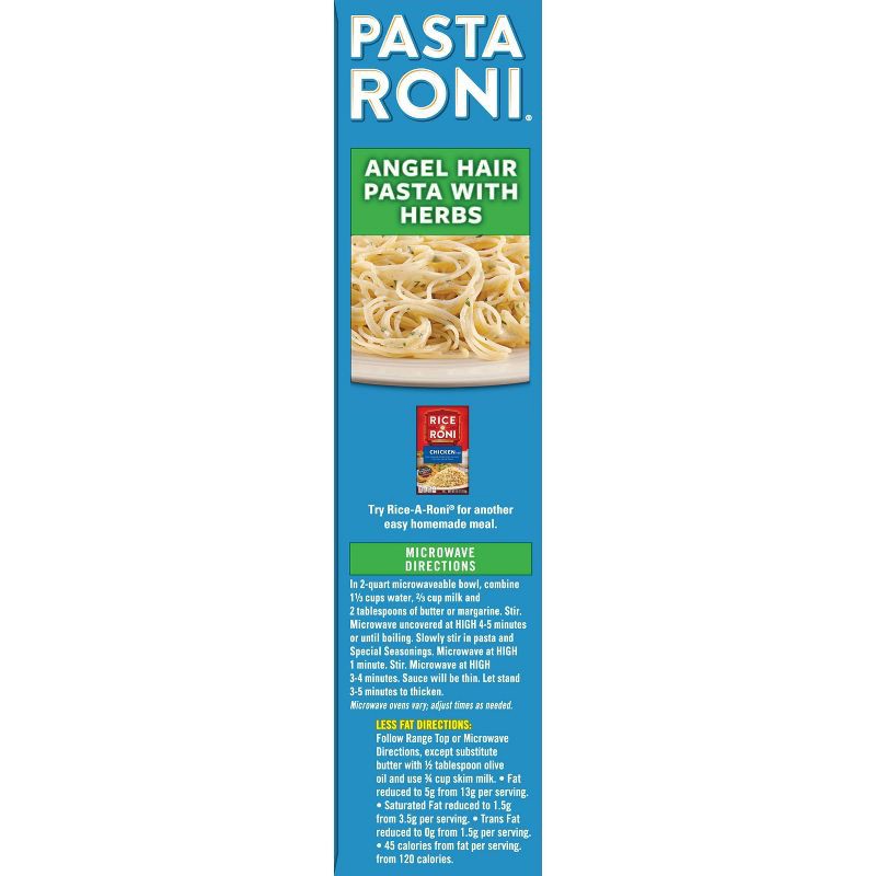 slide 3 of 5, Pasta Roni Angel Hair Pasta with Herbs - 4.8oz, 4.8 oz