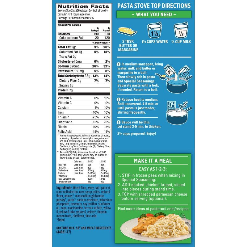 slide 4 of 5, Pasta Roni Angel Hair Pasta with Herbs - 4.8oz, 4.8 oz