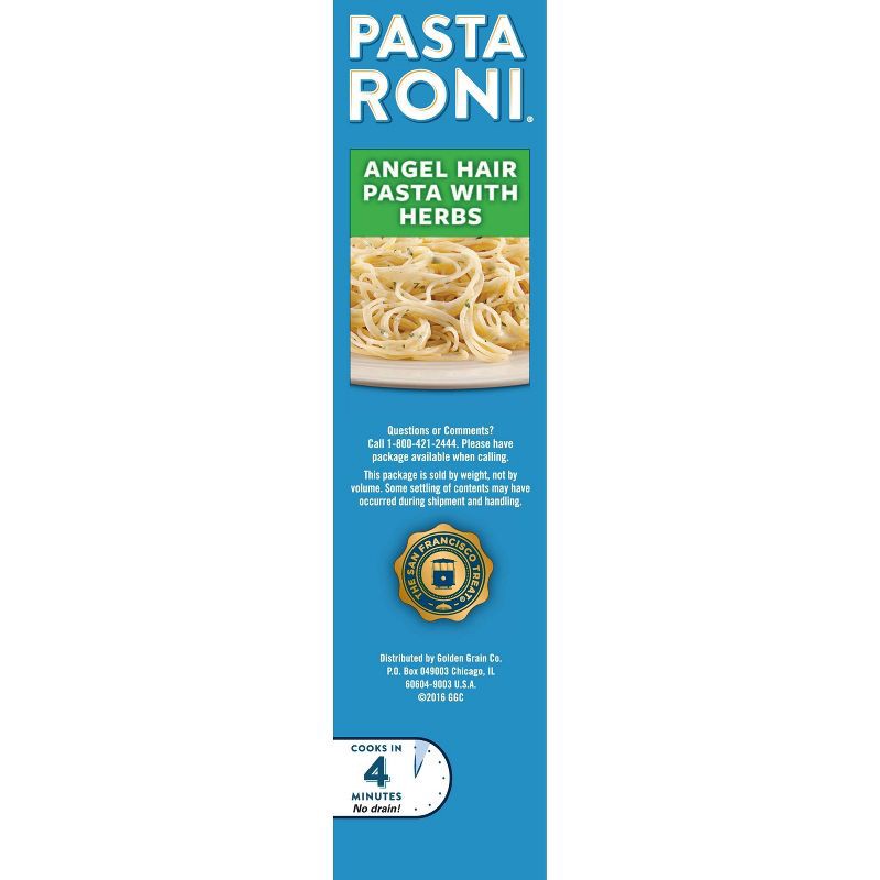 slide 5 of 5, Pasta Roni Angel Hair Pasta with Herbs - 4.8oz, 4.8 oz