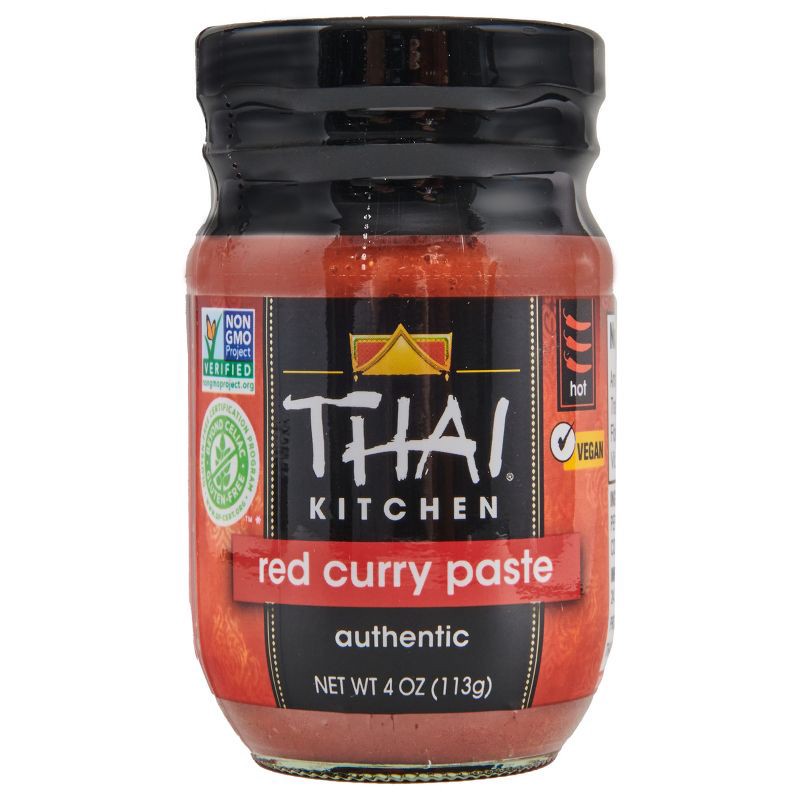 slide 14 of 15, Thai Kitchen Premium Authentic Red Curry Paste 4oz, 4 oz