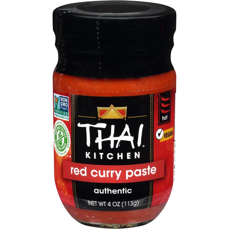 slide 1 of 15, Thai Kitchen Premium Authentic Red Curry Paste 4oz, 4 oz