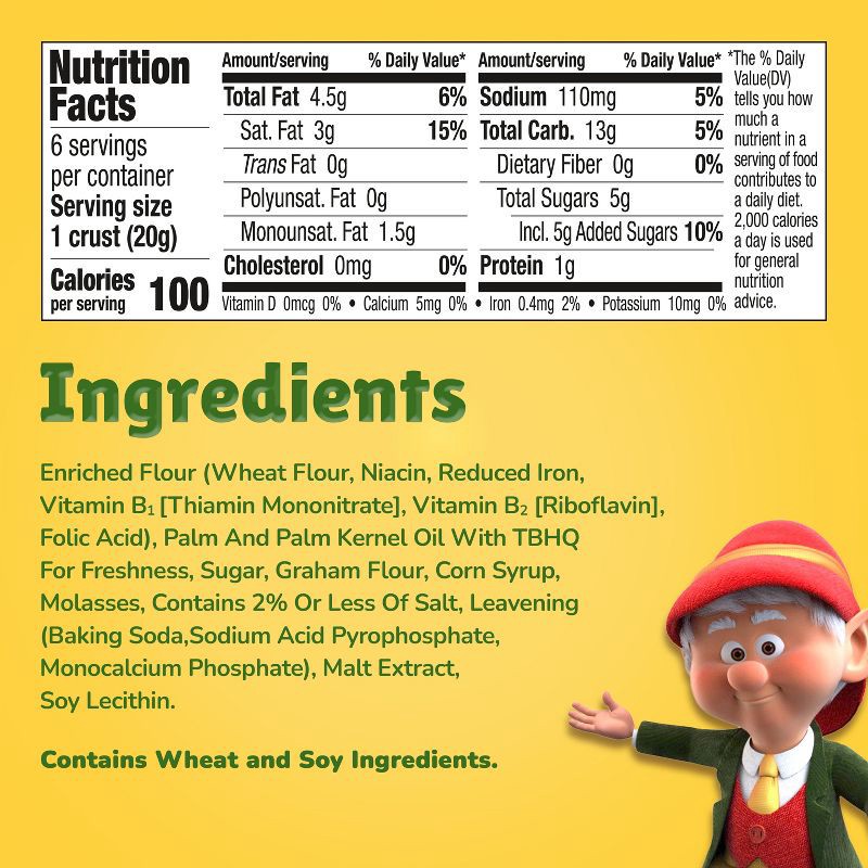 slide 2 of 8, Keebler Ready Crust Graham Pie Crust - 4oz/6ct, 6 ct; 4 oz