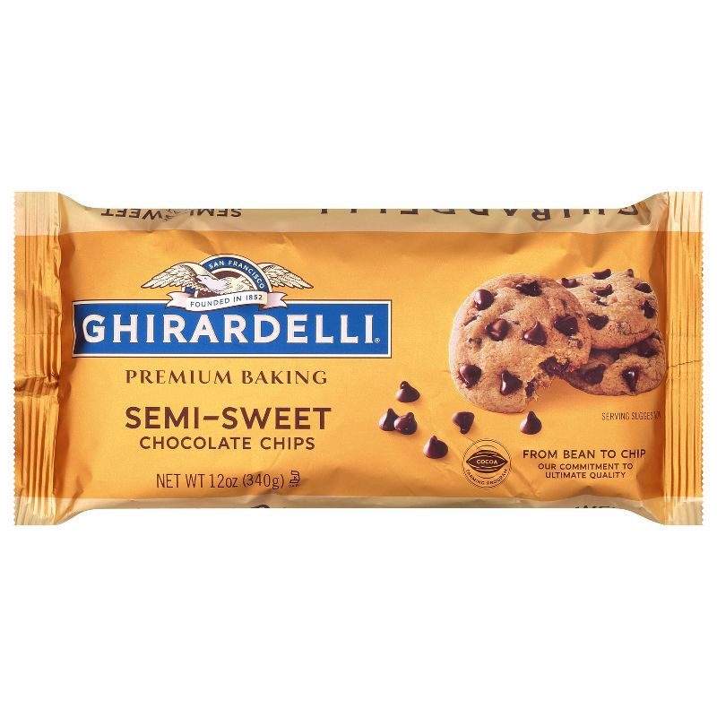 slide 2 of 6, Ghirardelli Premium Baking Semi-Sweet Chocolate Chips - 12oz, 12 oz