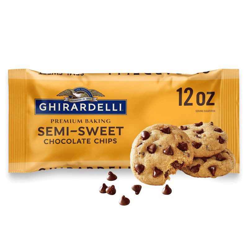slide 1 of 7, Ghirardelli Premium Baking Semi-Sweet Chocolate Chips - 12oz, 12 oz