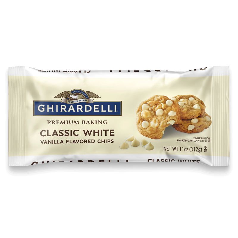 slide 2 of 6, GHIRARDELLI Premium Baking Classic White Chips - 11oz, 11 oz