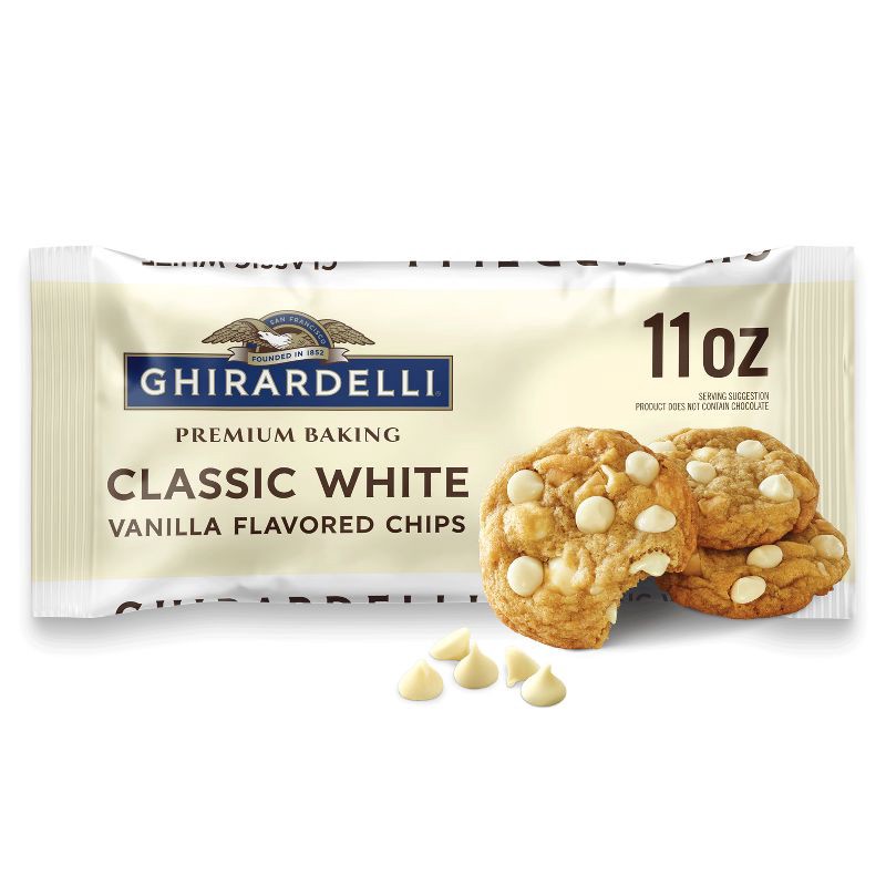 slide 1 of 6, GHIRARDELLI Premium Baking Classic White Chips - 11oz, 11 oz