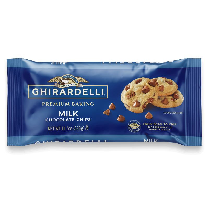 slide 2 of 7, GHIRARDELLI Premium Baking Milk Chocolate Chips - 11.5oz, 11.5 oz