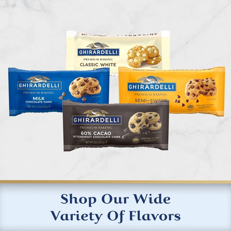 slide 7 of 7, GHIRARDELLI Premium Baking Milk Chocolate Chips - 11.5oz, 11.5 oz