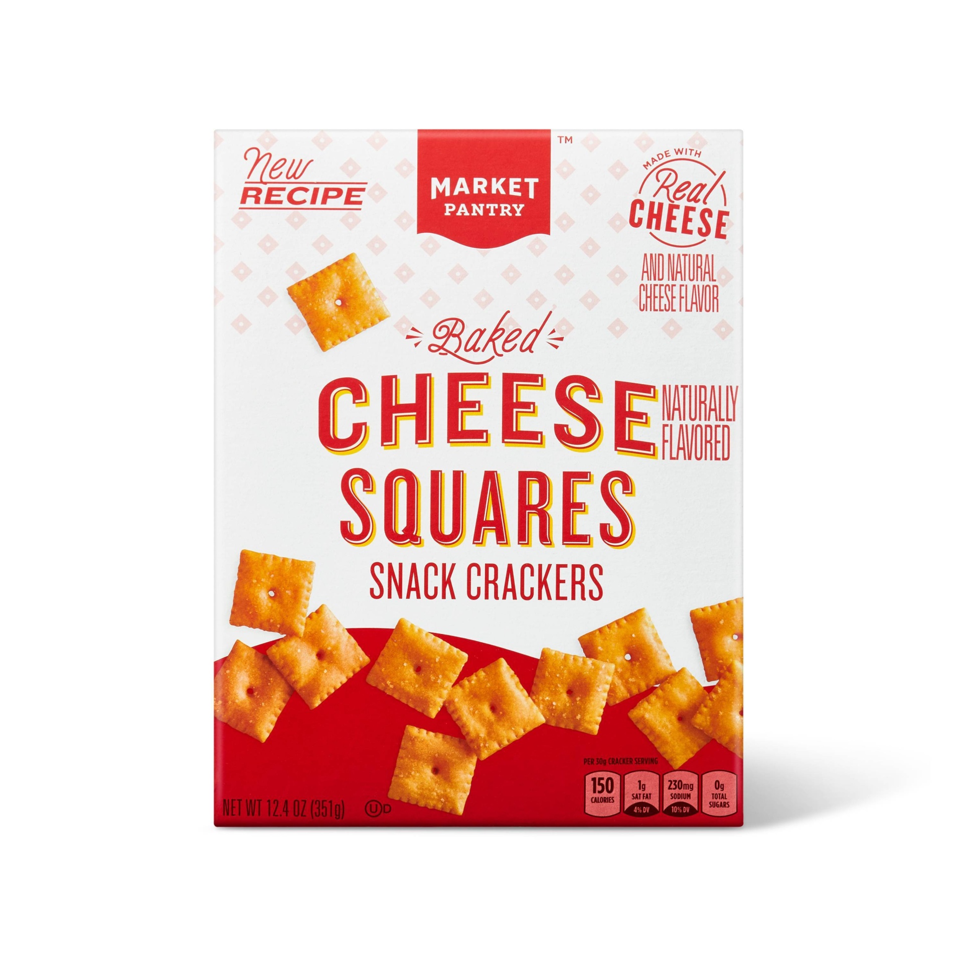Cheese Square Crackers - Market Pantry 12.4 oz | Shipt