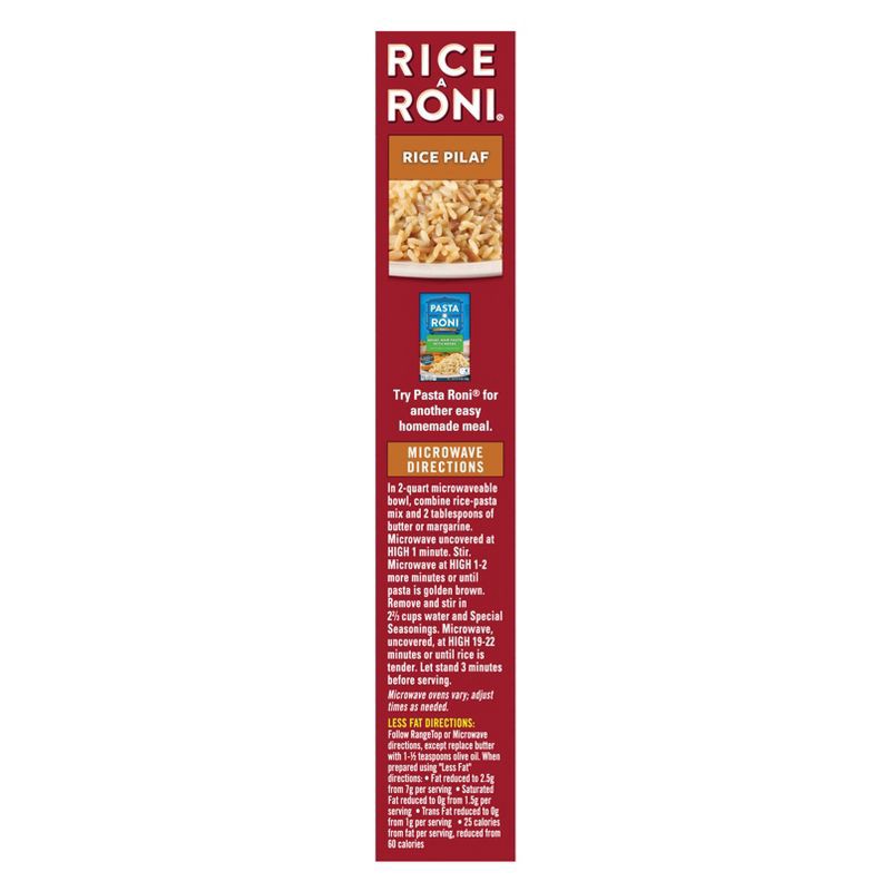 slide 3 of 5, Rice-A-Roni Rice A Roni Rice Pilaf - 7.2oz, 7.2 oz
