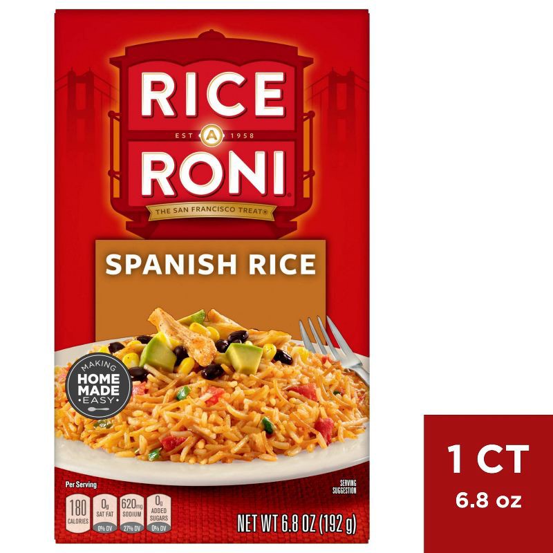 slide 1 of 5, Rice-A-Roni Rice A Roni Spanish Rice Mix - 6.8oz, 6.8 oz
