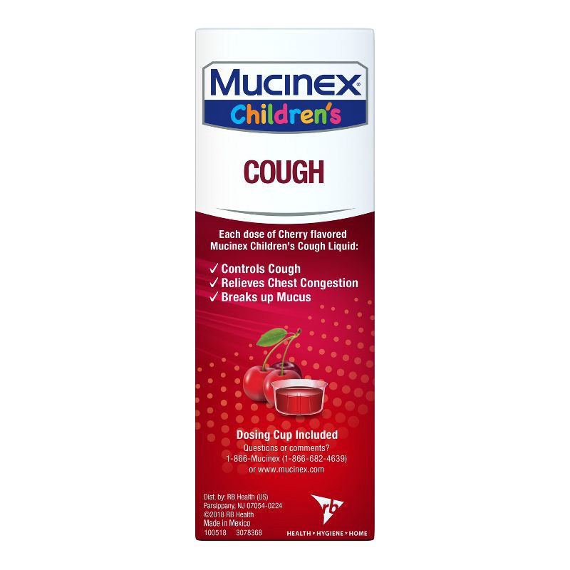 slide 11 of 12, Mucinex Children's Cough Medicine - Cherry Liquid - 4 fl oz, 4 fl oz