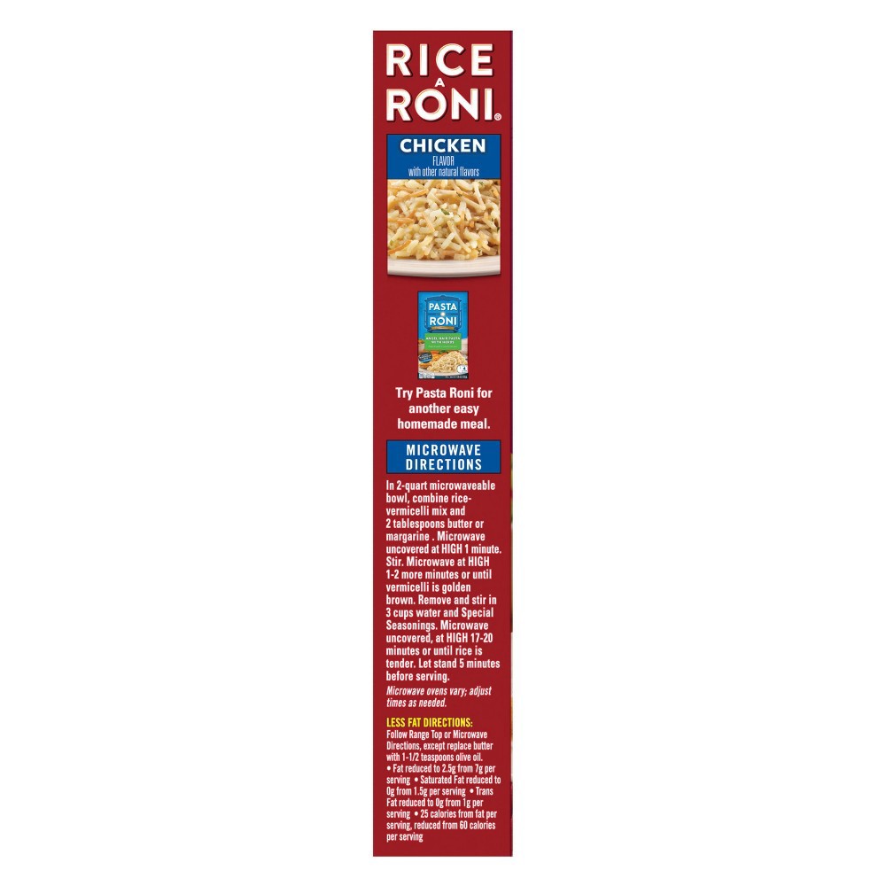 slide 4 of 5, Rice-A-Roni Chicken Rice with Vermicelli, Chicken Broth, and Herbs, 6.9 oz