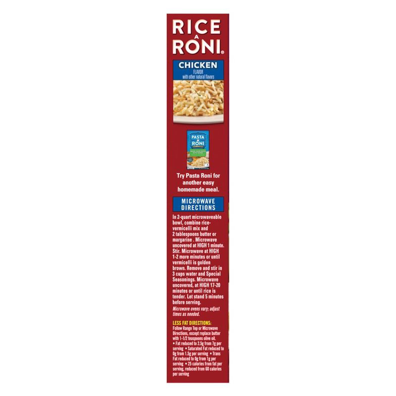 slide 3 of 5, Rice-A-Roni Rice A Roni Chicken Flavored Rice Mix - 6.9oz, 6.9 oz