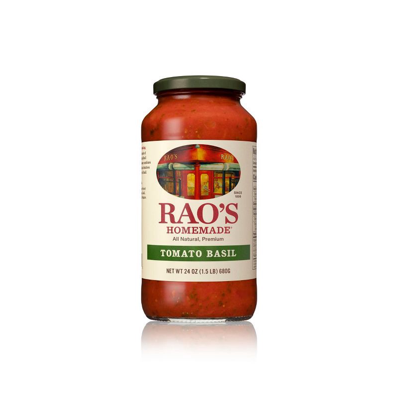 slide 2 of 6, Rao's Homemade Tomato Basil Pasta Sauce Premium Quality All Natural Tomato Sauce & Pasta Sauce Keto Friendly & Carb Conscious - 24oz, 24 oz