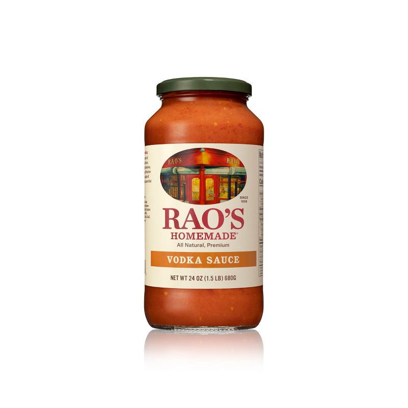 slide 2 of 6, Rao's Homemade Creamy Vodka Sauce with Parmigiano & Pecorino Cheese Premium Quality All Natural Keto Friendly & Carb Conscious - 24oz, 24 oz