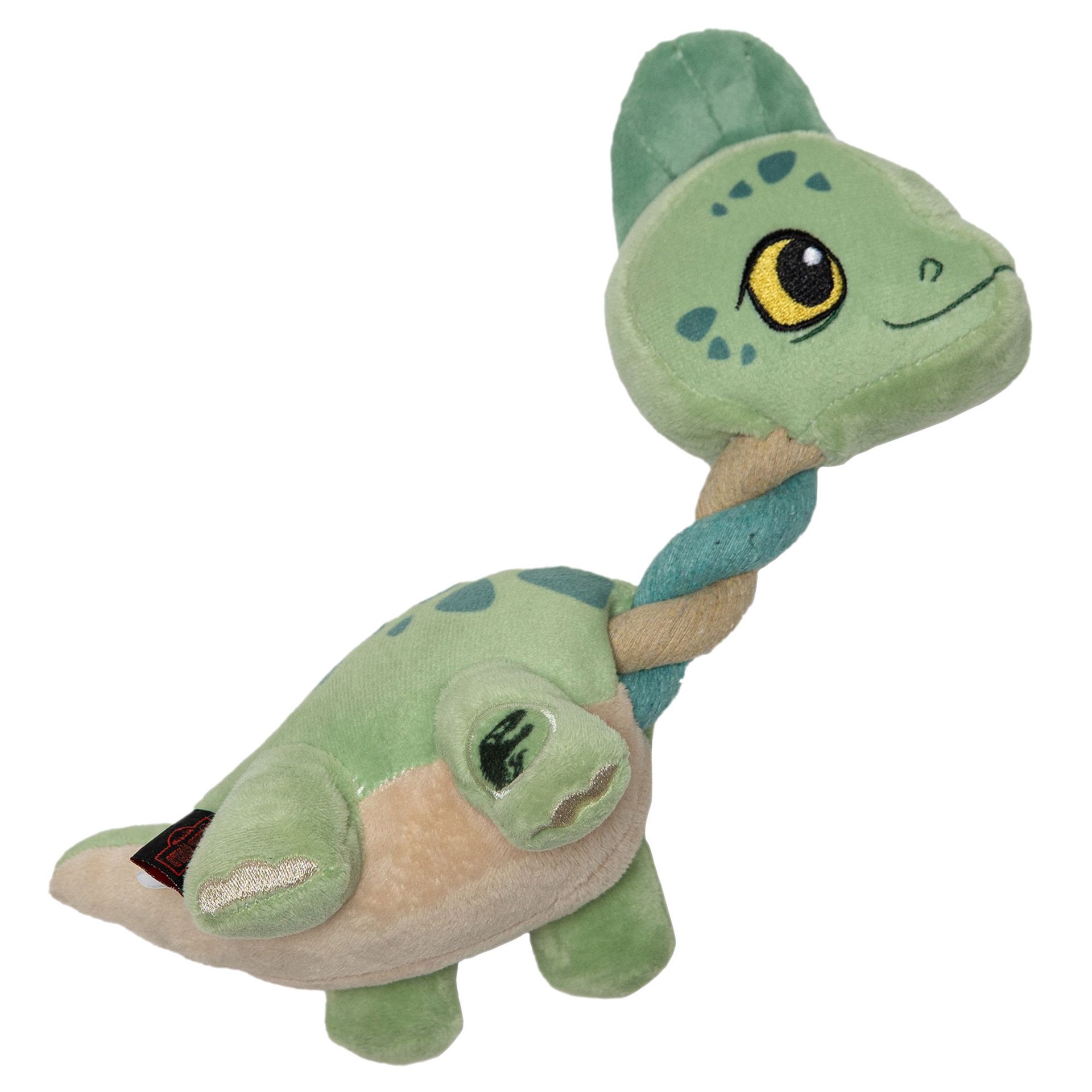 slide 1 of 1, Gmason Jurassic World Brachiosaurus Dinosaur Rope Plush Dog Toy, SM