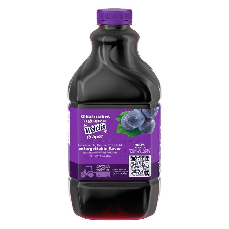 slide 4 of 8, Welch's 100% Grape Juice - 64 fl oz Bottle, 64 fl oz
