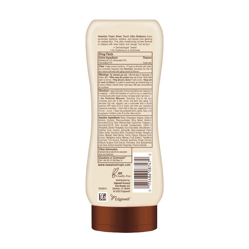 slide 2 of 9, Hawaiian Tropic Sheer Touch Ultra Radiance Lotion Sunscreen - SPF 30 - 8oz, 0 x 8 oz