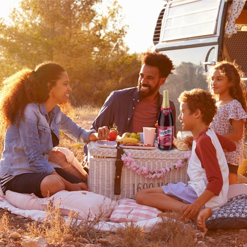 slide 3 of 15, Welch's Sparkling Red Grape Juice - 25.4 fl oz Glass Bottle, 25.4 fl oz