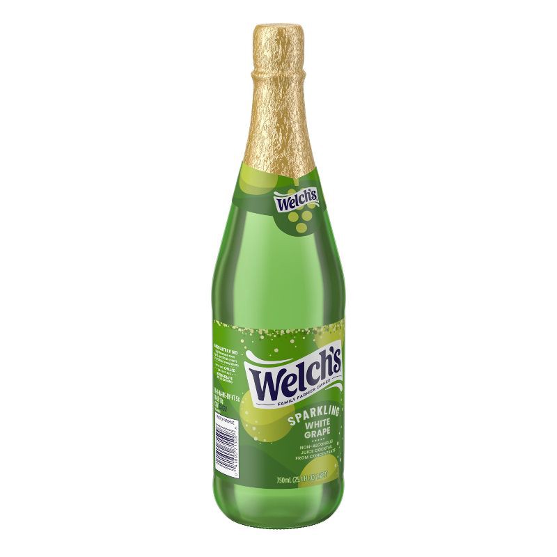 slide 7 of 14, Welch's Sparkling White Grape Juice - 25.4 fl oz Glass Bottles, 25.4 fl oz