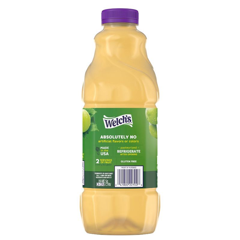 slide 8 of 9, Welch's 100% White Grape Juice - 64 fl oz Bottle, 64 fl oz
