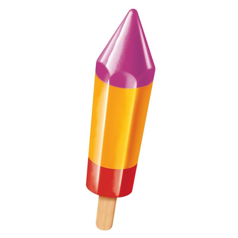 slide 13 of 14, Popsicle Cherry Watermelon Raspberry Orange Scribblers Ice Pops - 18ct, 18 ct