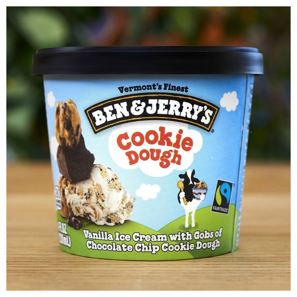 slide 5 of 7, Ben & Jerry's Chocolate Chip Cookie Dough Ice Cream, 4 oz