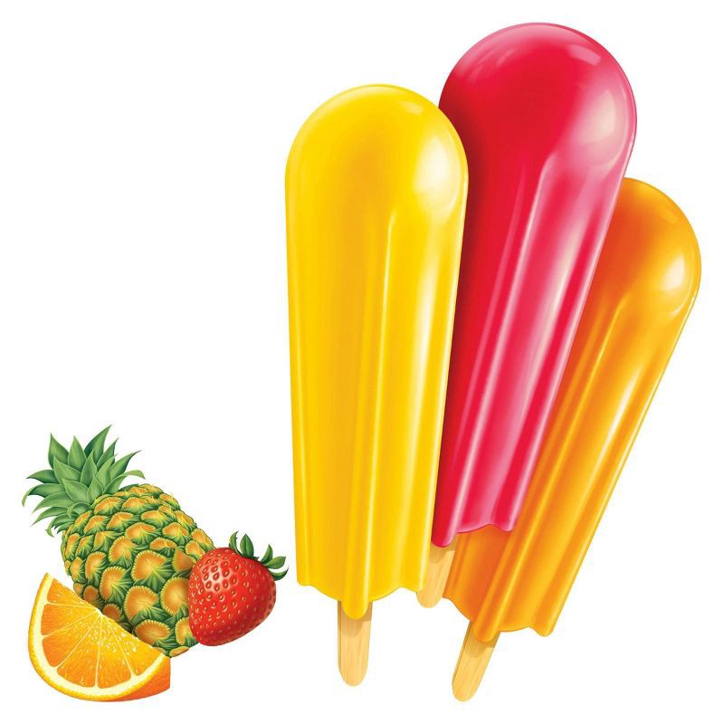 slide 13 of 14, Popsicle Sugar Free Tropicals Ice Pops - 18pk/29.7 fl oz, 18 ct, 29.7 fl oz