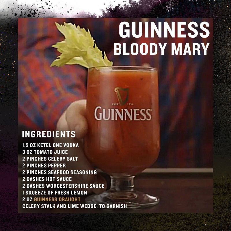 slide 6 of 16, Guinness Draught Beer- 12pk/11.2 fl oz Bottles, 12 ct, 11.2 fl oz