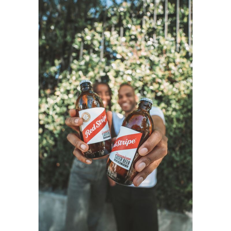 slide 5 of 7, Red Stripe Lager Beer - 6pk/12oz Bottles, 6 ct; 12 oz