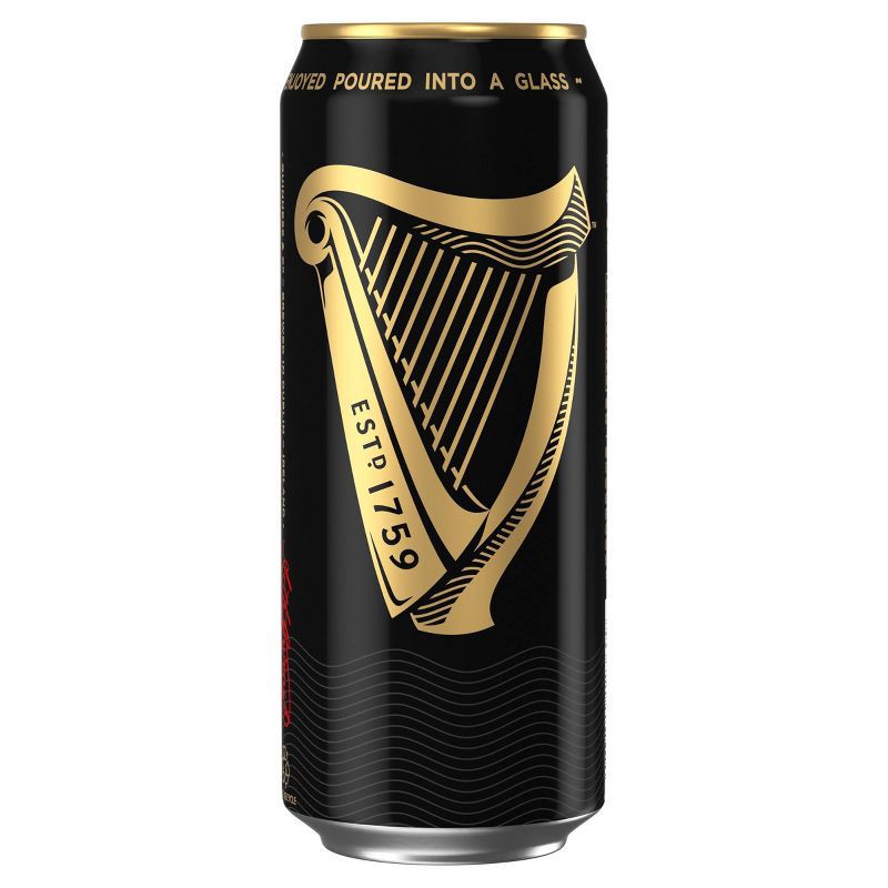 slide 14 of 14, Guinness Draught Beer - 4pk/14.9 fl oz Cans, 4 ct, 14.9 fl oz