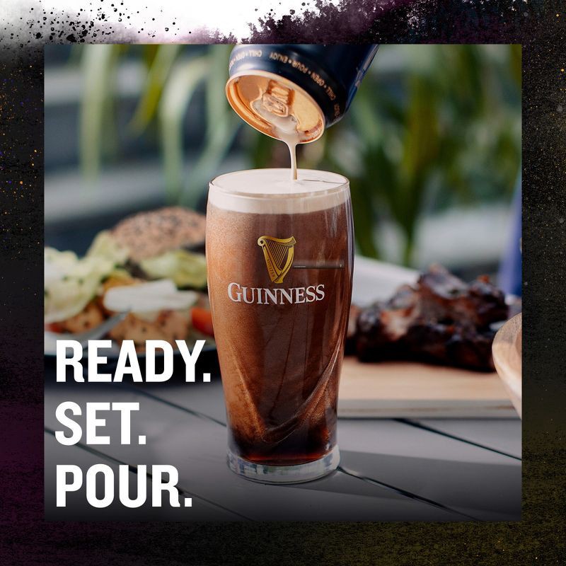 slide 7 of 9, Guinness Draught Beer - 4pk/14.9 fl oz Cans, 4 ct, 14.9 fl oz