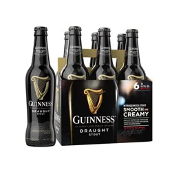 Guinness Draught Beer - 6pk/11.2 fl oz Bottles
