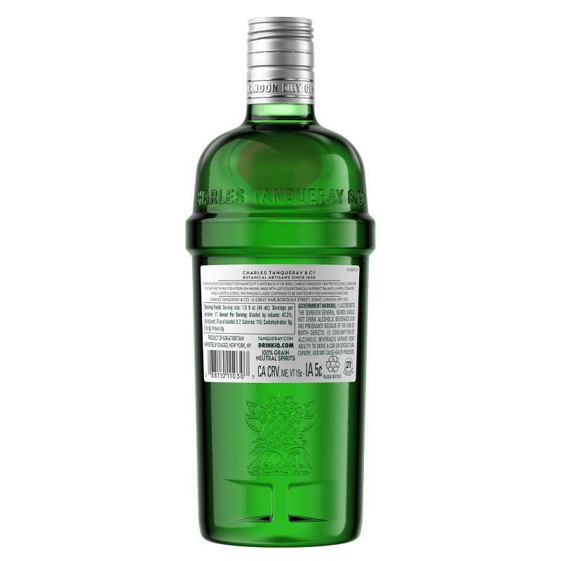 slide 2 of 6, Tanqueray London Dry Gin - 750ml Bottle, 750 ml