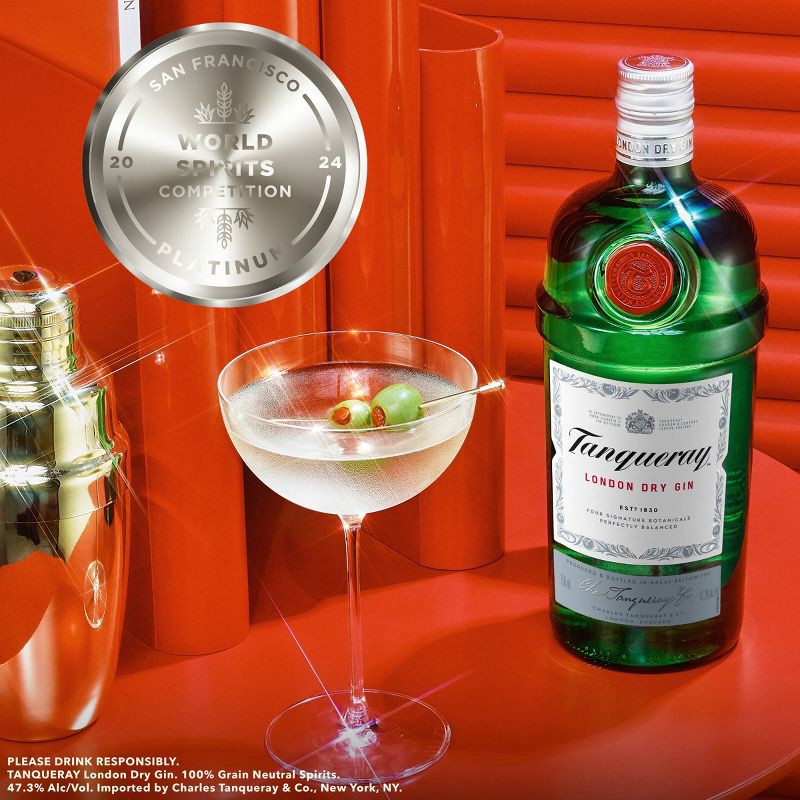 slide 4 of 6, Tanqueray London Dry Gin - 750ml Bottle, 750 ml