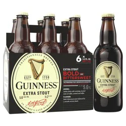 Guinness Extra Stout Beer - 6pk/11.2 fl oz Bottles
