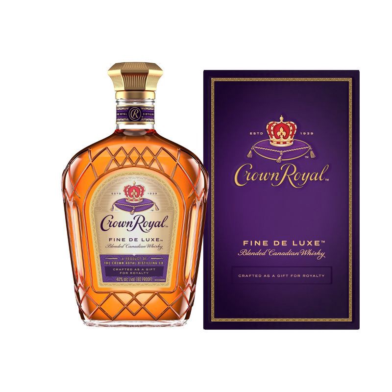slide 3 of 7, Crown Royal Canadian Whisky - 750ml Bottle, 750 ml