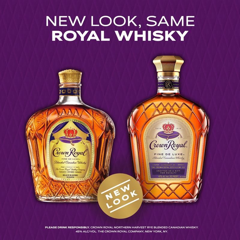 slide 5 of 7, Crown Royal Canadian Whisky - 750ml Bottle, 750 ml